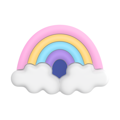 PopOut Rainbow Fluff